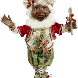 Mark Roberts African American Kitchen Helper Elf Medium 17 Inches 51-58582 Christmas Decor Holiday Figurine Collectible Ornament